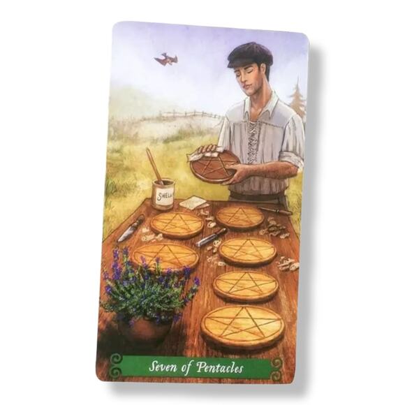 New Wrapped The Green Witch Tarot Medium Deck Travellers - Picture 2 of 6